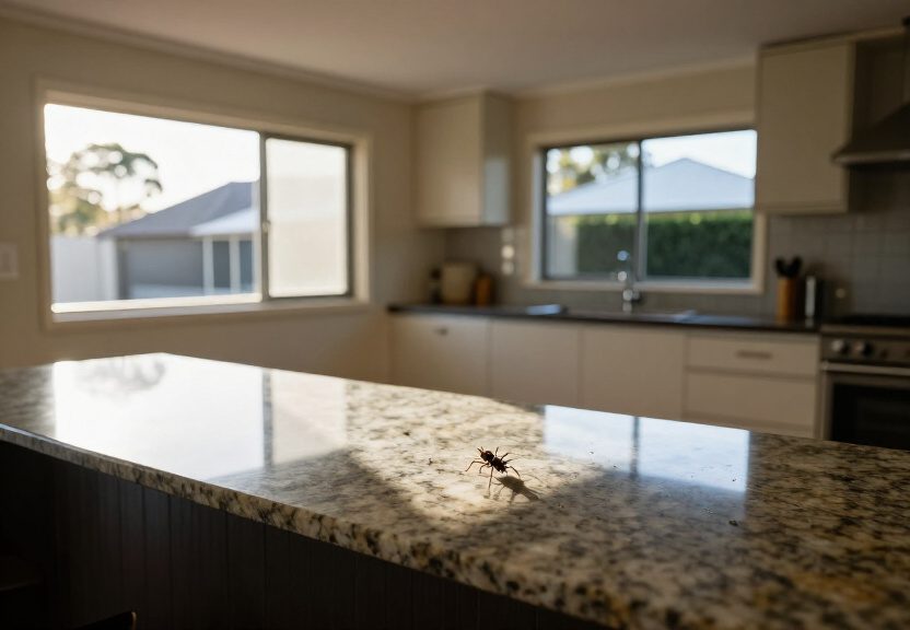 Spider-free roof void in Bligh Park after treatment